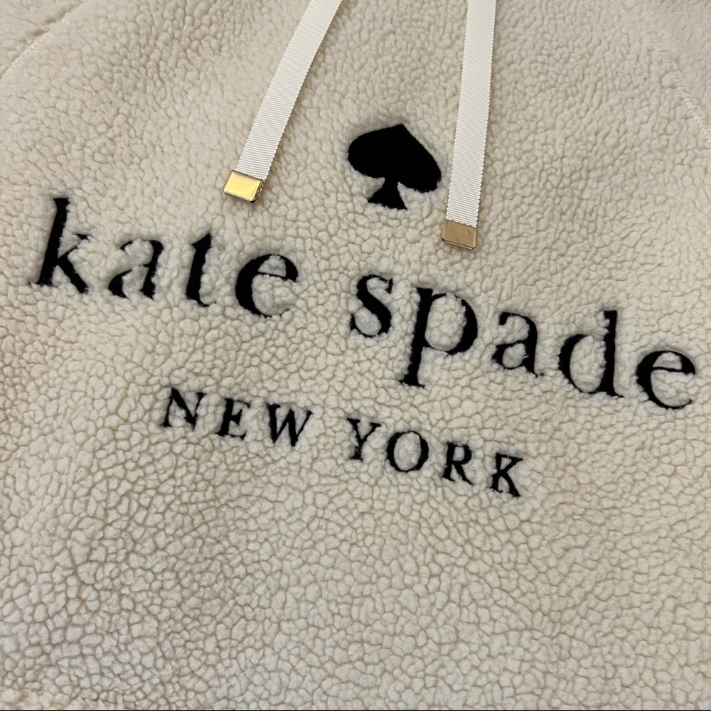 Kate Spade Sherpa Sweatshirt - Picture 2 of 8